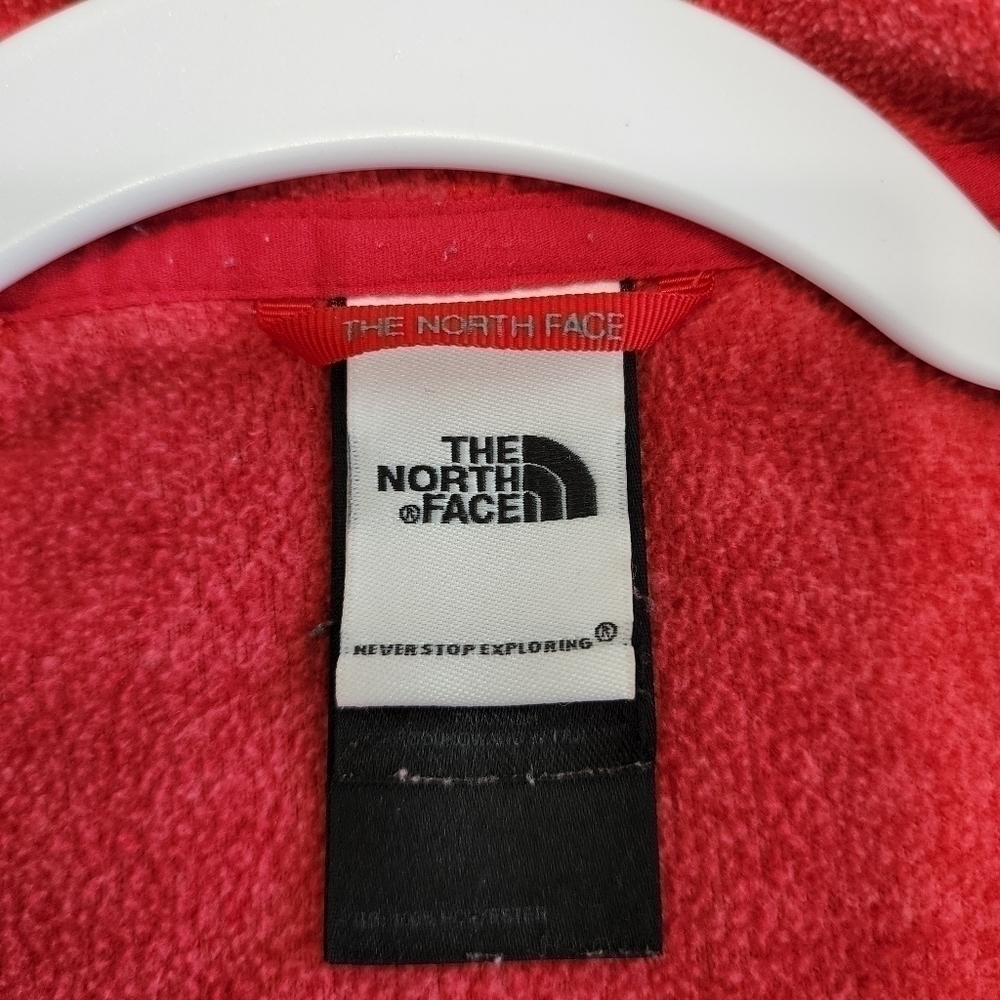 The North Face Terrycloth Full Zip Hoodie Jacket Polartec Small - Picture 9 of 13